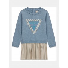 GUESS φόρεμα παιδικό K5YK08Z3OS0-F7TG γαλάζιο